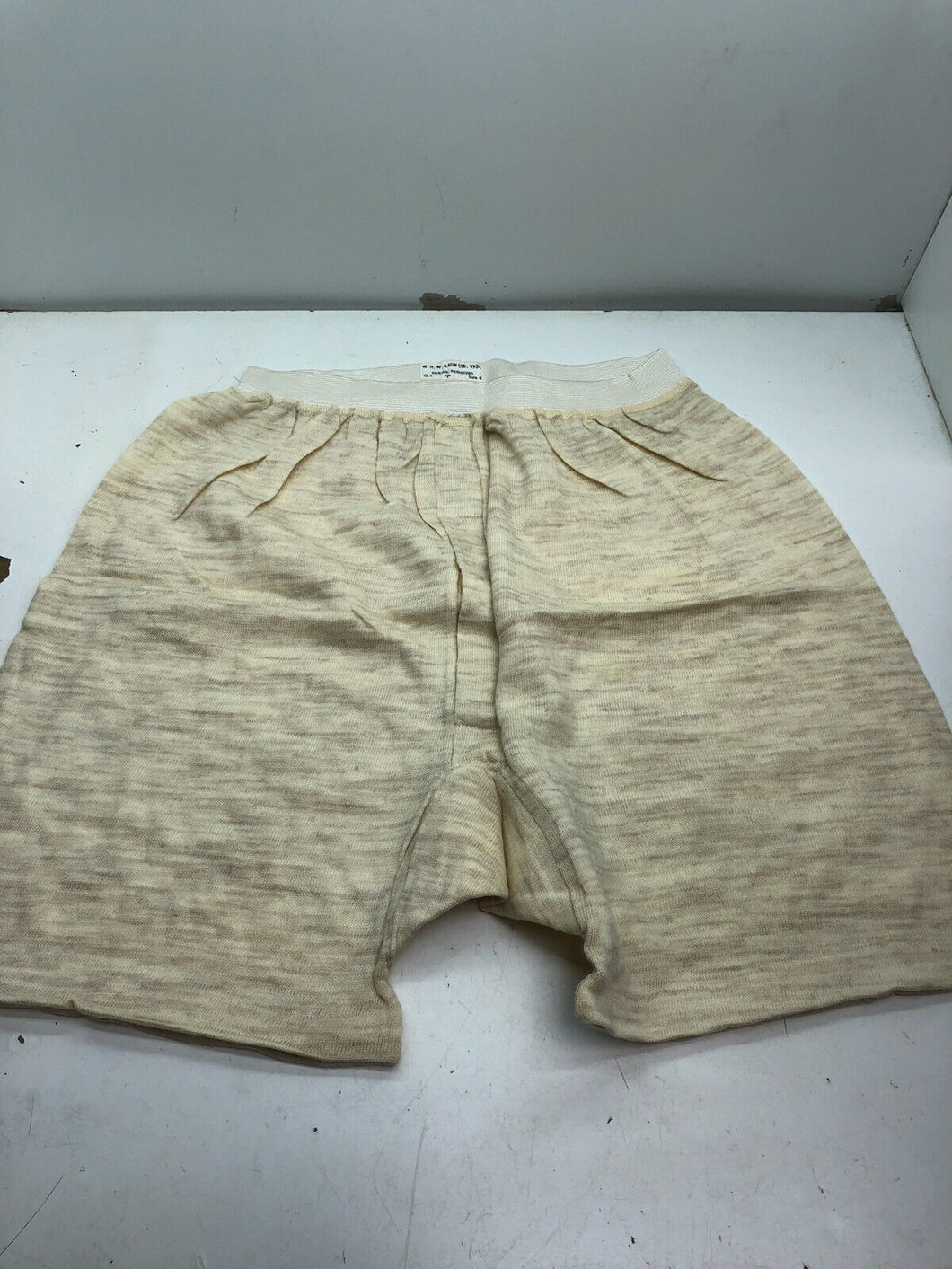 Original British Army Officer Boxer Shorts New Old Stock - WW2 Pattern