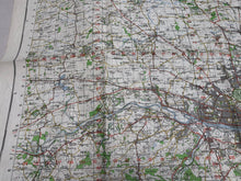 Load image into Gallery viewer, Original British Army GSGS Map - Newcastle Upon Tyne
