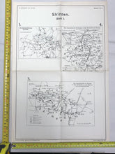 Load image into Gallery viewer, Original WW1 German Army Fighting / Trench Map
