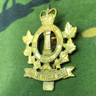 Genuine Canadian Army Brass Cap Badge - Régiment de Hull - The Militaria Shop