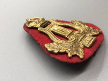 Charger l&#39;image dans la galerie, Original WW1 / WW2 British Army Musicians Bandsmans Cap Badge
