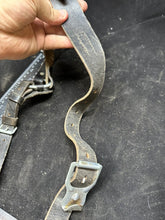 Load image into Gallery viewer, Original German Army WW2 Style Solider Equipment Leather Y Straps
