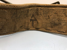 Charger l&#39;image dans la galerie, Original British Army 37 Pattern Webbing Belt - Size Normal 36&quot; Waist - WW2 Patt
