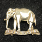 Original WW1 British Army Cap Badge - 19th Prince Of Wales' Own Hussars - The Militaria Shop