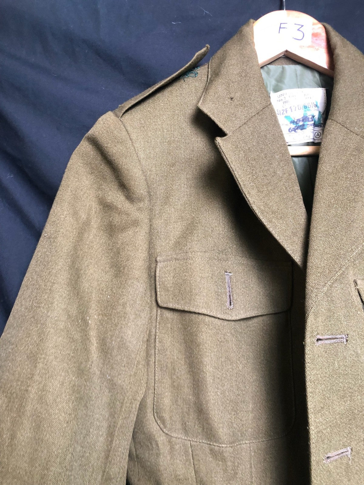 Original British Army No.2 Dress Uniform Jacket - Grade 1 - Size 176/96/80 - The Militaria Shop