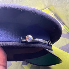 Load image into Gallery viewer, Original British Army Queens Dragoon Guards Peaked Cap - Size 57cm - The Militaria Shop

