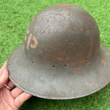 Load image into Gallery viewer, Original WW2 British Home Front Civillian Zuckerman Helmet - SFP - 1941 Dated
