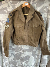 Charger l&#39;image dans la galerie, Original British Army Battledress Jacket Royal Engineers Port Task Force RTC
