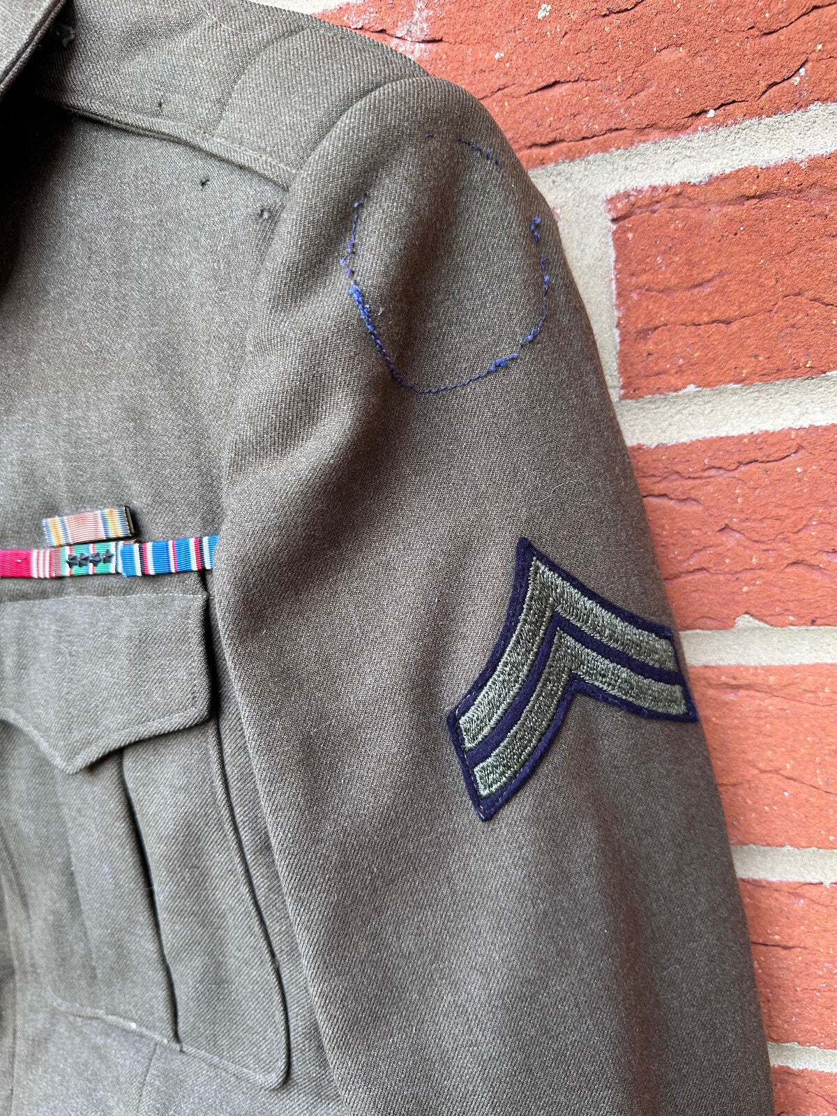 Original WW2 US Air Force Ike Jacket - 1944 Dated - Size 36 Long - The Militaria Shop