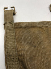 Charger l&#39;image dans la galerie, WW2 British Army 37 Pattern Webbing Water Bottle Carrier Harness - 1943 Dated
