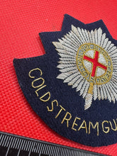 Load image into Gallery viewer, British Army Bullion Embroidered Blazer Badge - Coldstream Guards
