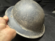 Load image into Gallery viewer, Original WW2 British Civil Defence Home Front Mk2 Brodie Helmet
