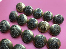 Load image into Gallery viewer, Group of Original WW1 Shropshire Regiment British Army Uniform Buttons
