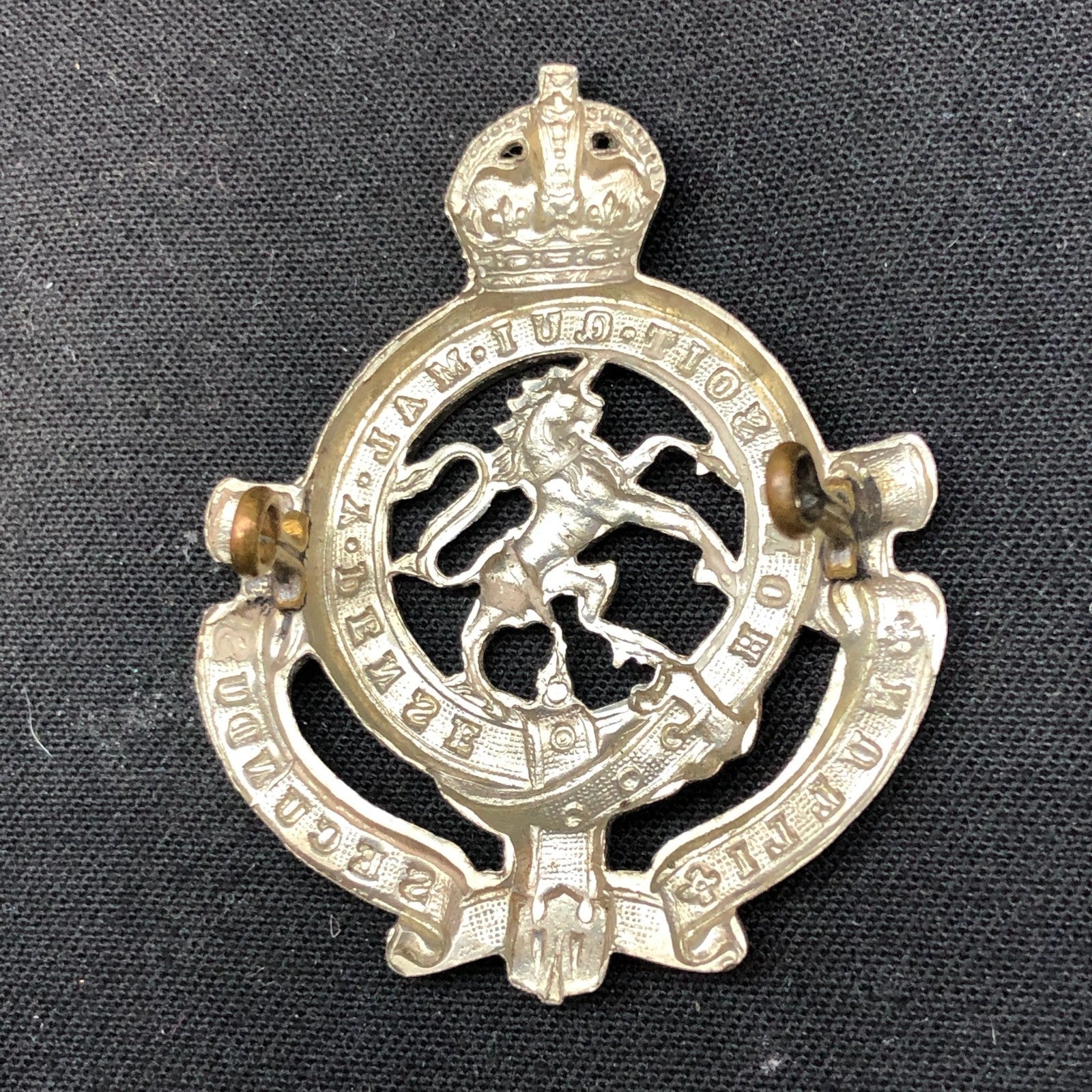 Original WW2 Canadian Army Cap Badge - Governor General's Horse Guards - The Militaria Shop