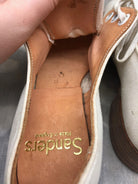 Genuine British Army Women's White Summer Shoes - WW2 Pattern - Size UK 3 S - The Militaria Shop