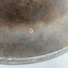 Load image into Gallery viewer, Original WW2 British Army Mk2 Combat Brodie Helmet - South African Made
