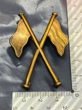 Load image into Gallery viewer, Original British Army WW1 / WW2 Signallers Sleeve Badge
