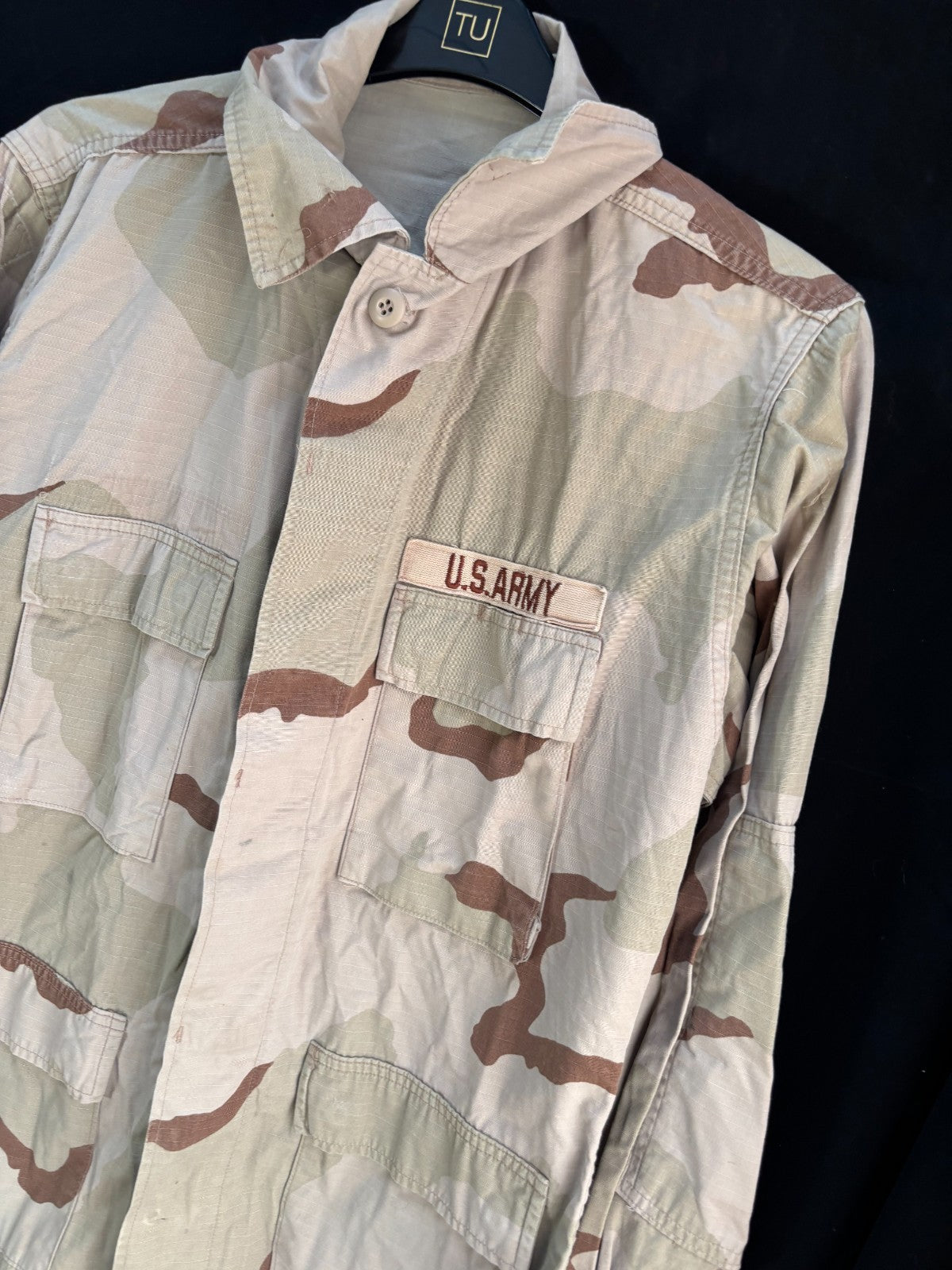 Gulf War US Army DCU Camouflaged Combat Field Coat/Jacket - 44 inch Chest - The Militaria Shop