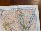 Original WW2 British Army GSGS Map of Scotland - Dunoon & Loch Fyne - The Militaria Shop