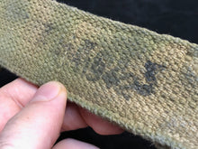 Load image into Gallery viewer, Original WW2 British Army 37 Pattern No.4 Stick Bayo Khaki Webbing Frog 1942
