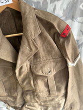 Load image into Gallery viewer, Original British Army Battledress Jacket Royal Military Police - 39&quot; Chest
