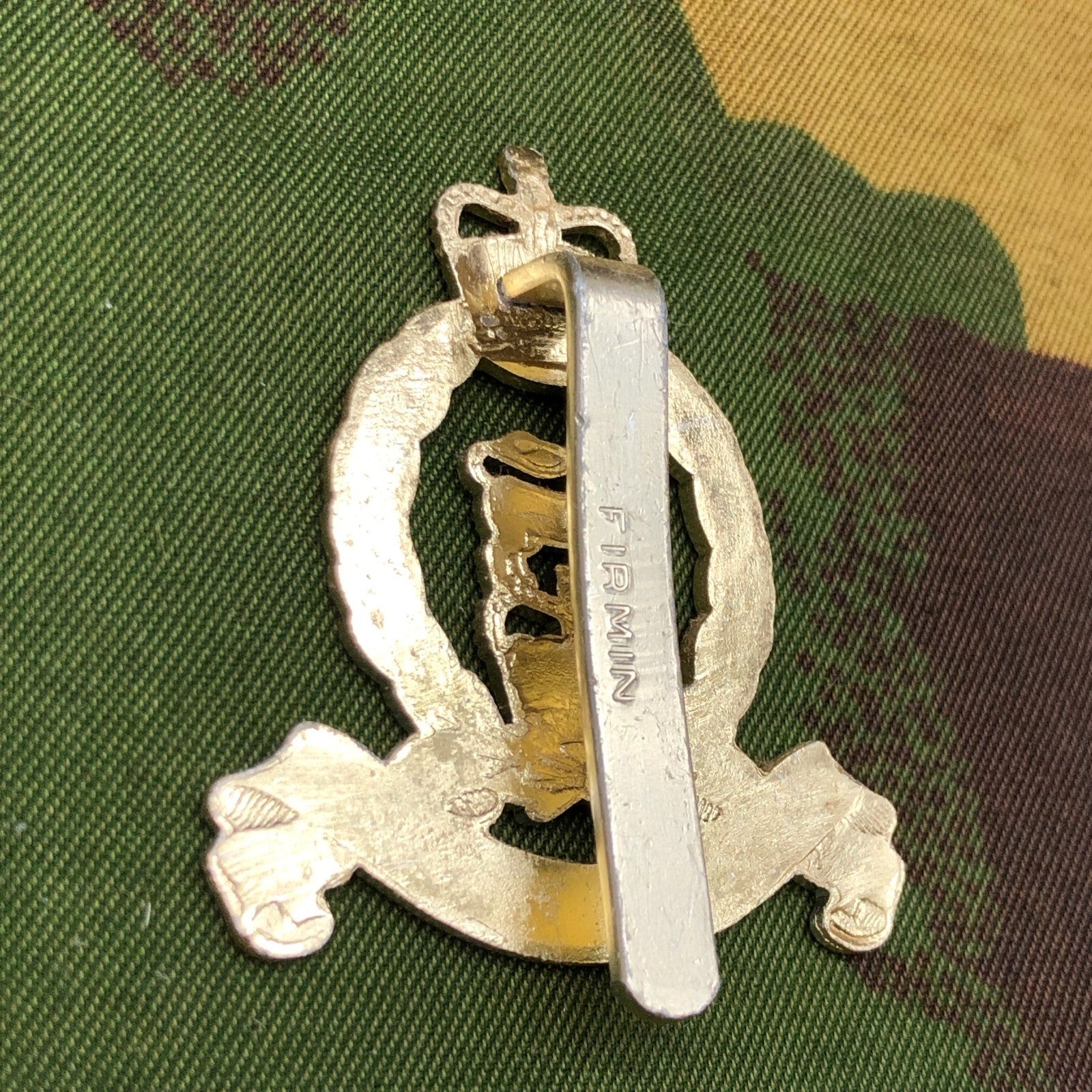 Original British Staybrite Army Cap Badge - Adjutant General's Corps - The Militaria Shop
