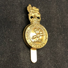 Load image into Gallery viewer, Genuine British Army Brass Cap Badge - Royal Devon Yeomanry - The Militaria Shop
