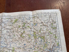 Original WW2 British Army GSGS Map of England & Wales - Shrewsbury & Welshpool - The Militaria Shop