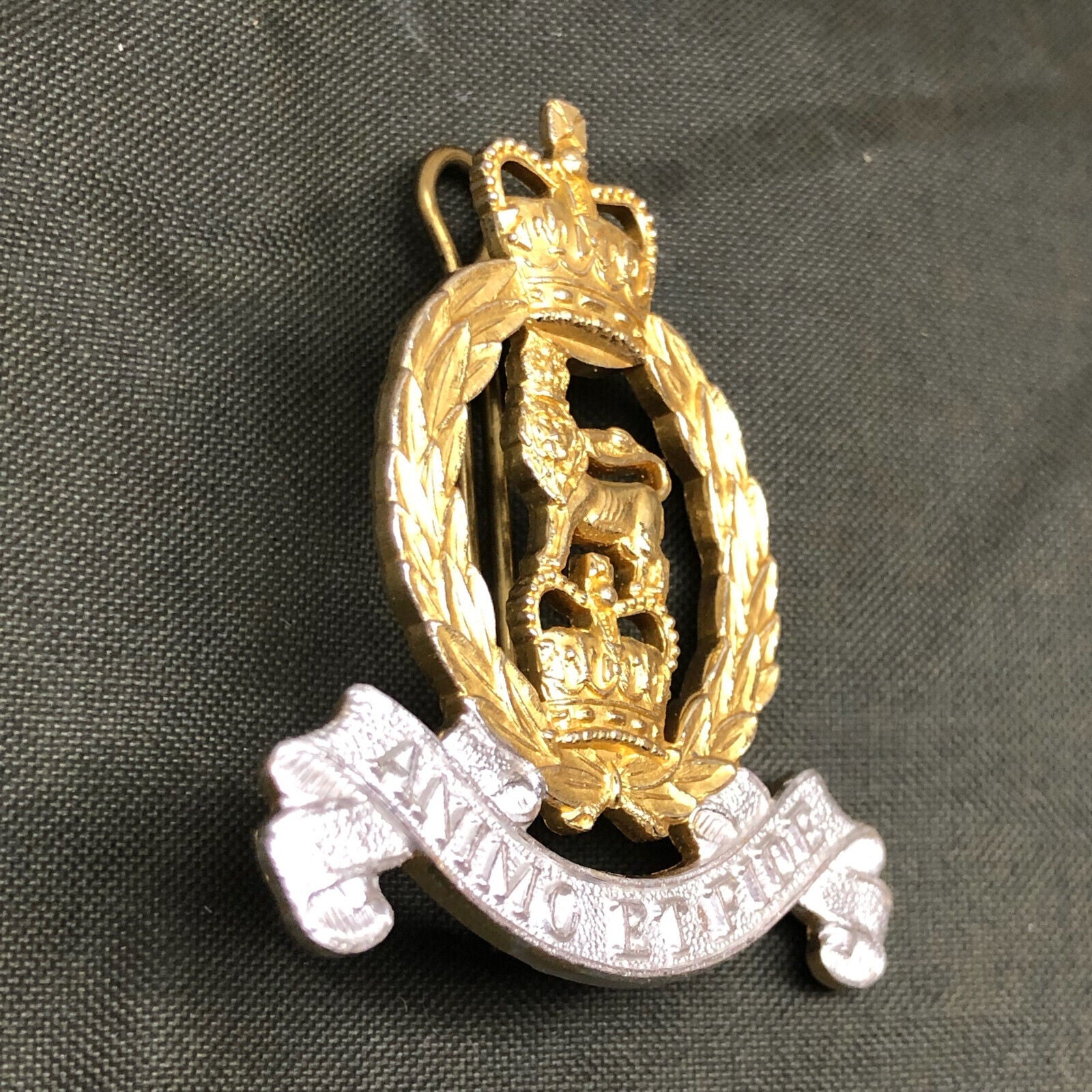 Genuine British Army Adjutant General’s Corps AGC Cap Badge - The Militaria Shop