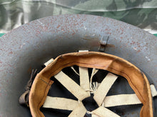 Lade das Bild in den Galerie-Viewer, Original WW2 British Home Front Civillian Zuckerman Helmet 1941 Dated &amp; Liner
