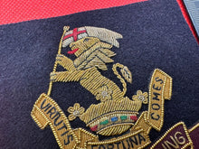 Load image into Gallery viewer, British Army Bullion Embroidered Blazer Badge - The West Riding Regiment
