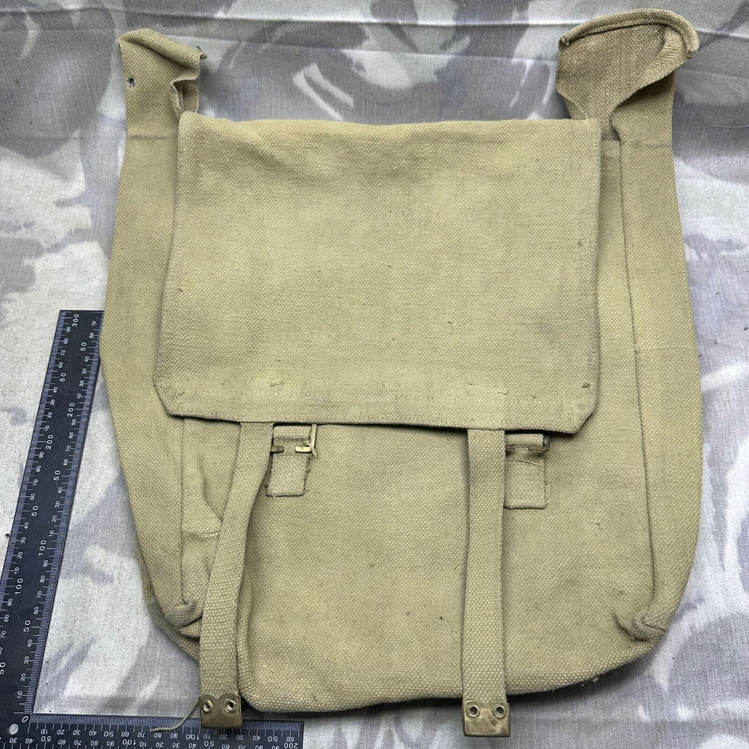 Original WW2 British Army Large Pack - 37 Pattern Webbing