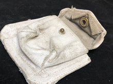 Load image into Gallery viewer, Original WW2 British Army 37 Pattern Pistol Ammo Pouch - Winter White Camo
