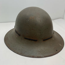 Charger l&#39;image dans la galerie, Original WW2 British Civil Defence Civillian Zuckerman Helmet 1941 Dated
