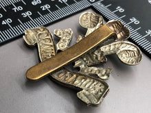 Load image into Gallery viewer, Original WW2 British Army 3rd Dragoon Guards Regiment Cap Badge
