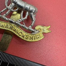 Load image into Gallery viewer, British Army Royal Warwickshire Regiment Cap Badge
