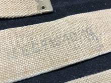 Load image into Gallery viewer, Original WW2 British Army 37 Pattern Khaki L-Straps Webbing - Wartime Dated 1940
