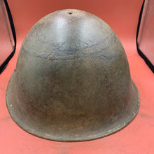 Lade das Bild in den Galerie-Viewer, Original British / Canadian Army WW2 Soldiers Military Combat Mk3 Turtle Helmet
