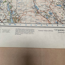 Load image into Gallery viewer, Original British Army WW2 1942 Dated Map of Blackburn &amp; Preston
