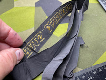 Load image into Gallery viewer, Original British Royal Navy HMS Carron - Cap Tally - The Militaria Shop
