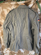 West German Field Jacket Green Wool Shirt Military Uniform Germany - 162/92 - The Militaria Shop
