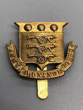 Load image into Gallery viewer, Original WW2 British Army Army Ordnance Corps Cap Badge
