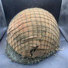 Genuine Dutch Army M53 Euroclone of US M1 Camouflaged Helmet & Liner Set - The Militaria Shop