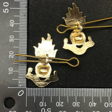 Charger l&#39;image dans la galerie, Original British Collar Badge Pair - Royal Engineers - The Militaria Shop
