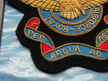 Load image into Gallery viewer, Canadian Bullion Embroidered Blazer Badge - Royal Canadian Airforce
