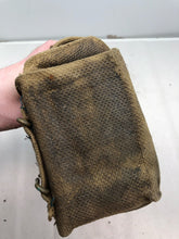 Load image into Gallery viewer, Original WW2 Canadian Army 37 Pattern Bren Pouch - Used Condition
