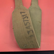 Load image into Gallery viewer, Original WW2 British Army 37 Pattern Shoulder Strap - 1943 Dated M.E.Co - 44&quot;
