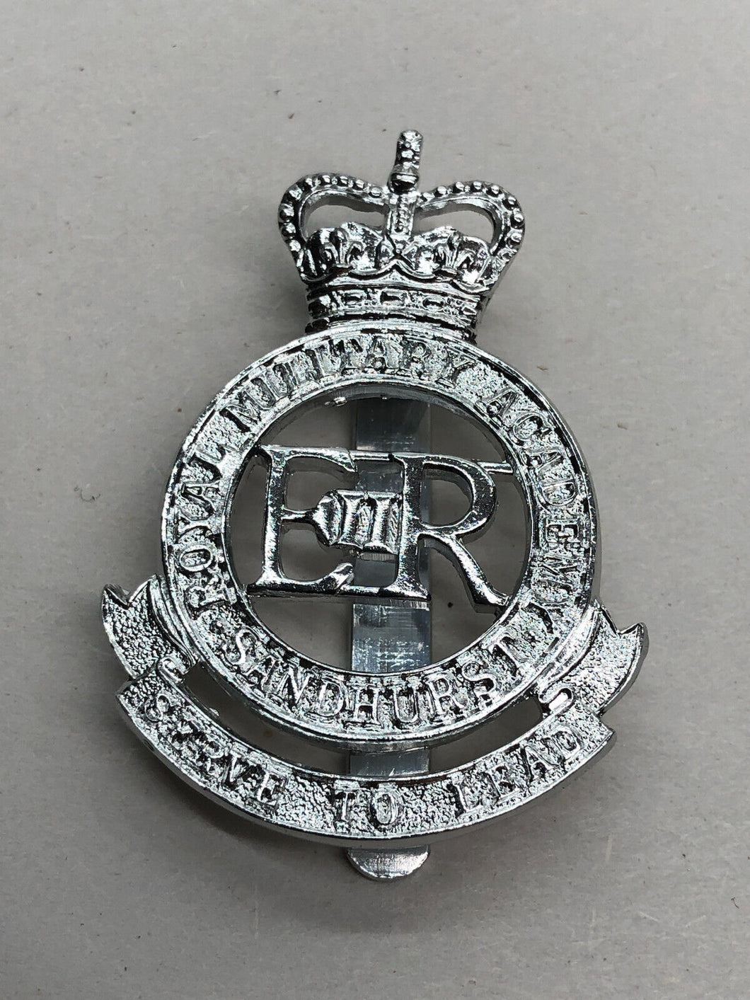 Genuine British Army Cap Badge - Royal Military Academy Sandhurst