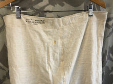 Load image into Gallery viewer, Original WW2 British Army Officers Long Johns / Shorts 1943 Dated 42&quot; Waist
