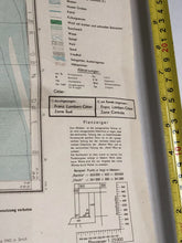 Load image into Gallery viewer, Original WW2 German Army Map of Lesparre-Médoc, France
